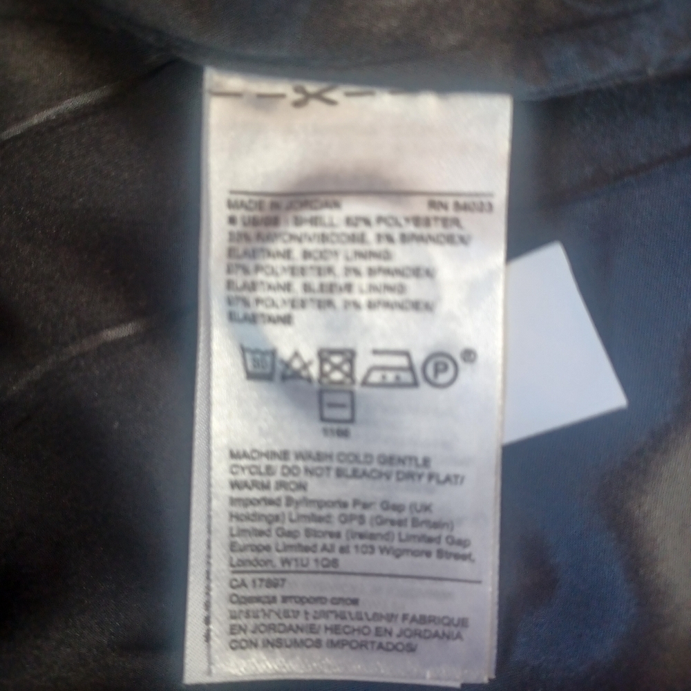 Banana Republic Long & Lean Plaid  Women's Blazer Size 6 Business Corporate - Picture 13 of 14